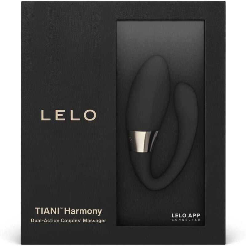 Schwarze Verpackung des LELO Tiani Harmony