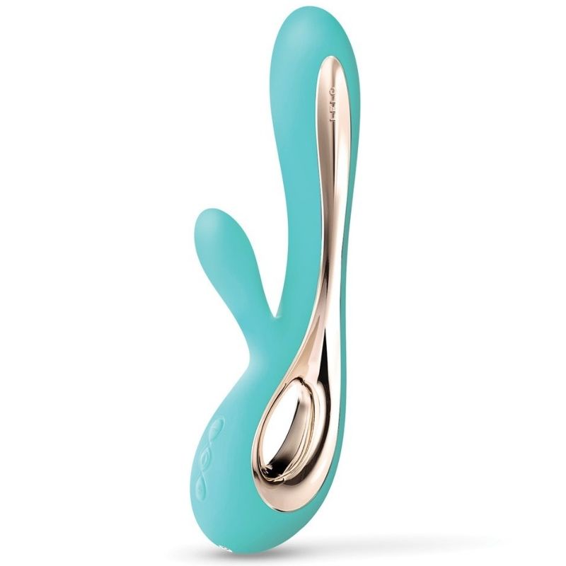LELO Soraya 2 — Vibromasseur rabbit à double stimulation — Vert Aqua