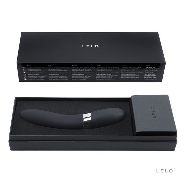 LELO Elise 2 — Vibromasseur à deux moteurs, 13 cm insérables — Noir