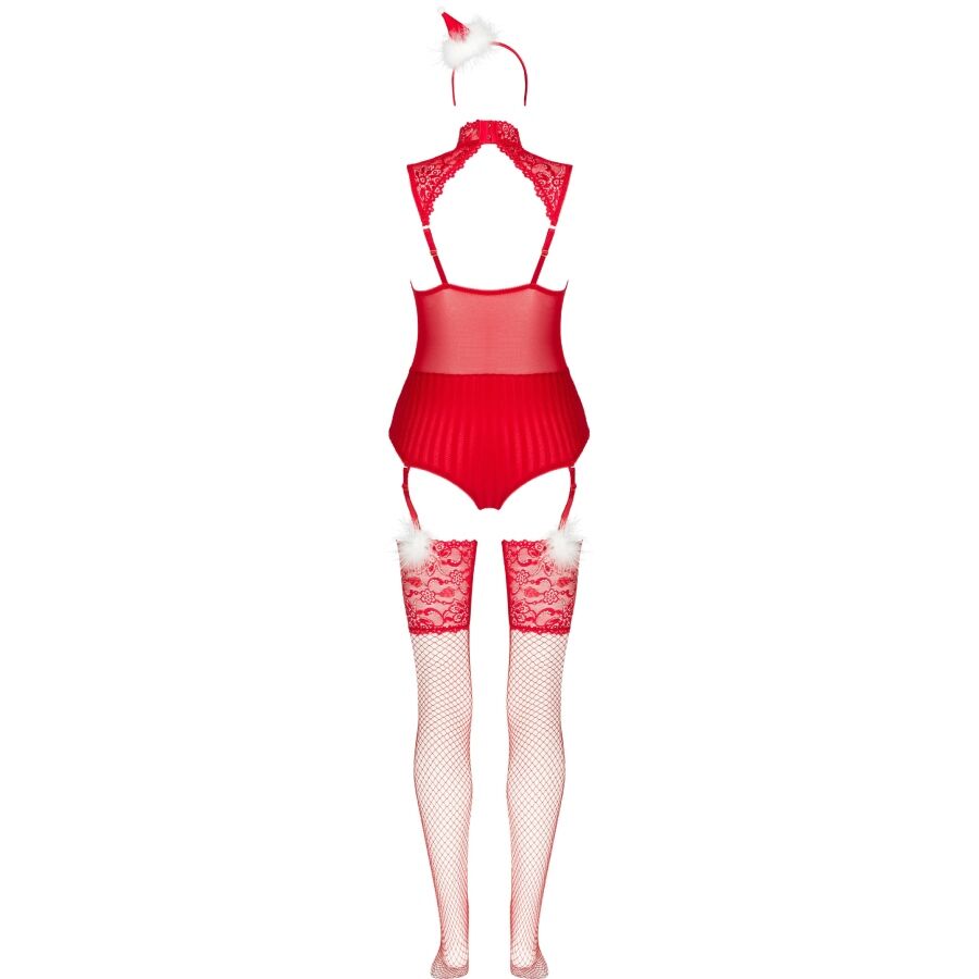 Livco Corsetti Limpid Snowflakes – Disfraz sexy de Navidad, body