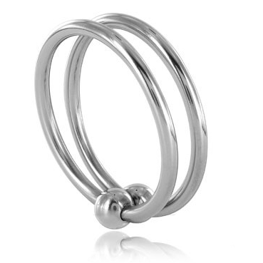 Metal Hard — Double anneau en acier 30 mm