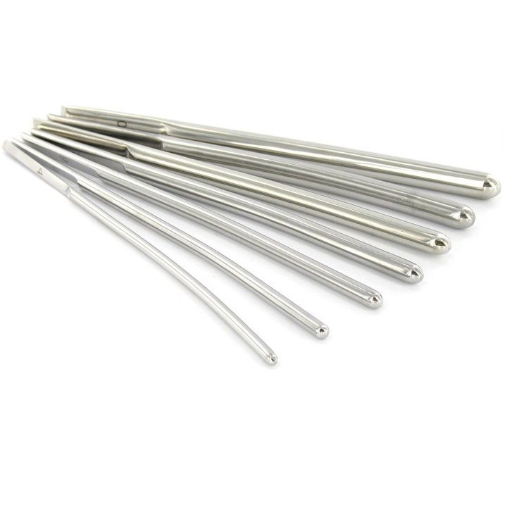 Metal Hard — Dilatateur urétral lisse en inox — Taille 4 mm