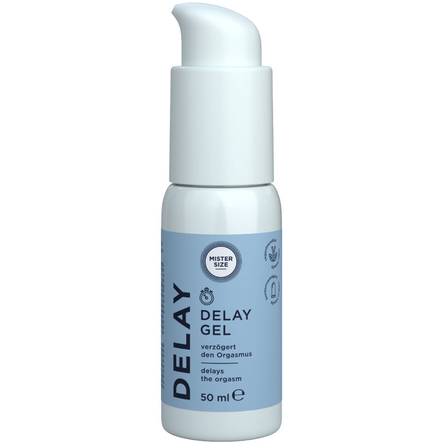 Mister Size – Delay-Gel mit Kühleffekt, 50 ml