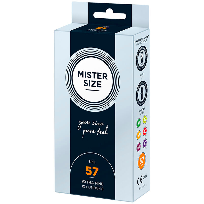 Mister Size 57 — Préservatifs L, 10 unités