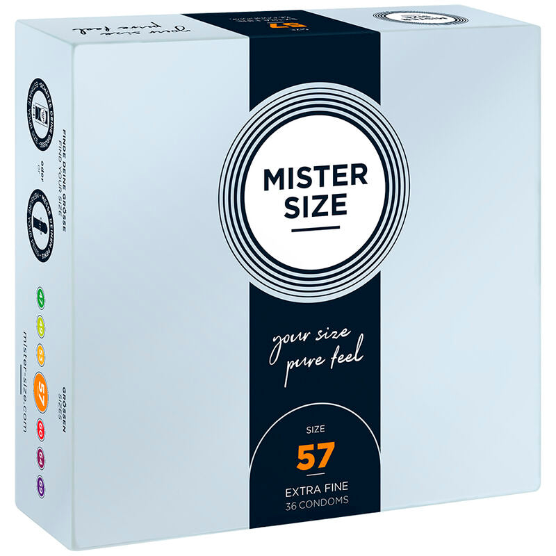 Mister Size 57 — Préservatifs L, 36 unités