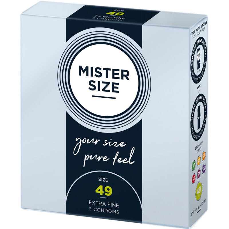 Mister Size 49 — Préservatifs S, 3 unités