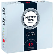 Mister Size 60 — Préservatifs XL, 36 unités