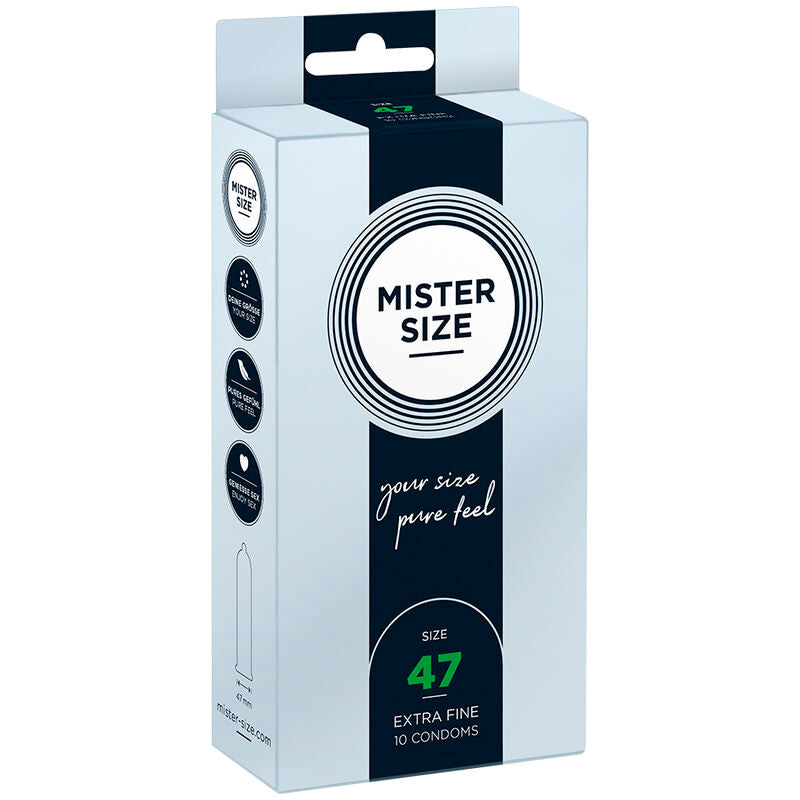 Mister Size 47 — Préservatifs XS, 10 unités