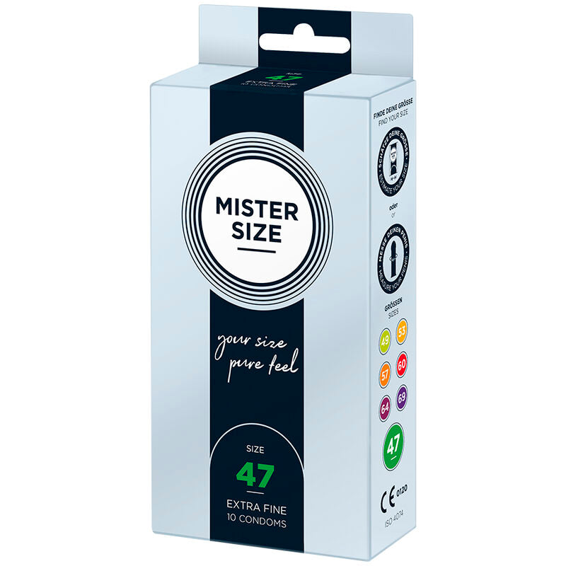 Mister Size 47 — Préservatifs XS, 10 unités