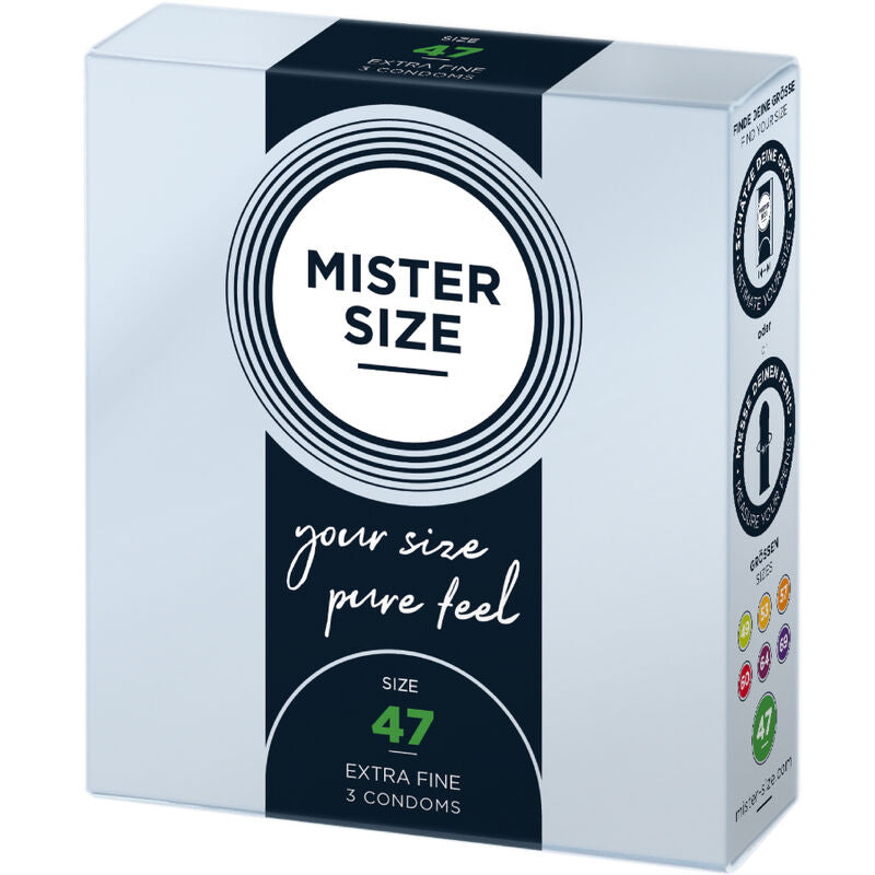 Mister Size 47 — Préservatifs XS, 3 unités
