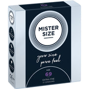 Mister Size 69 – Kondome in XXXL, 69 mm Nennbreite, 3 Stück