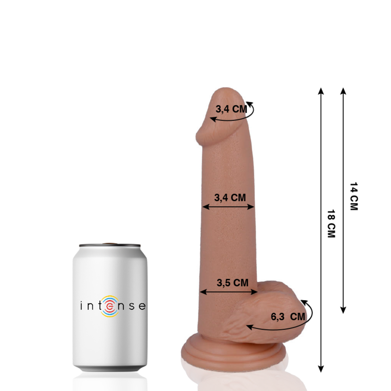 Mr. Intense N°10 — Gode réaliste à ventouse