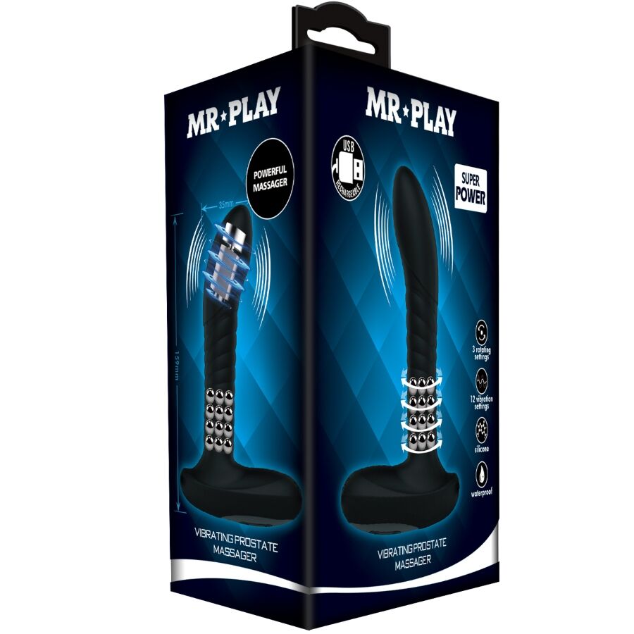 Mr Play — Masseur de prostate avec rotation et vibration