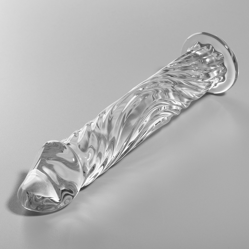 Nebula by Ibiza — Modelo 12, consolador de cristal de borosilicato, 17 × 3,5 cm