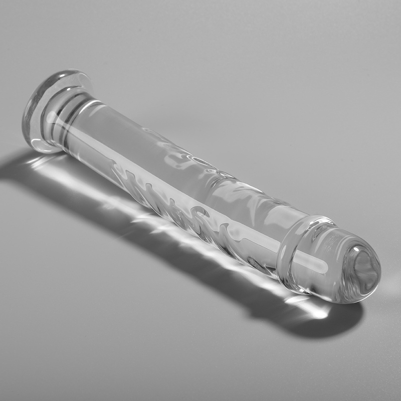 Nebula by Ibiza — Modelo 16, consolador de cristal de borosilicato, 18,5 × 3 cm