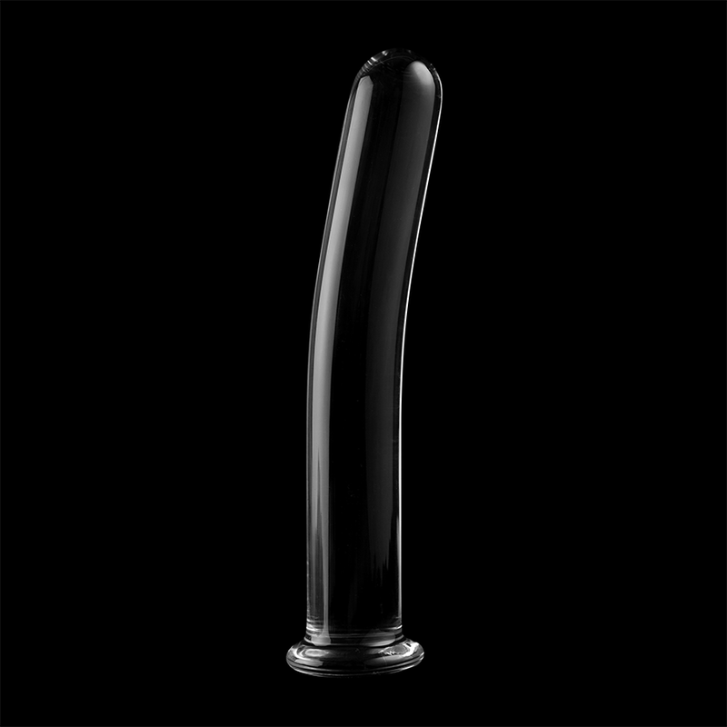 Nebula by Ibiza — Modelo 17, consolador de cristal de borosilicato, 18,5 × 3 cm