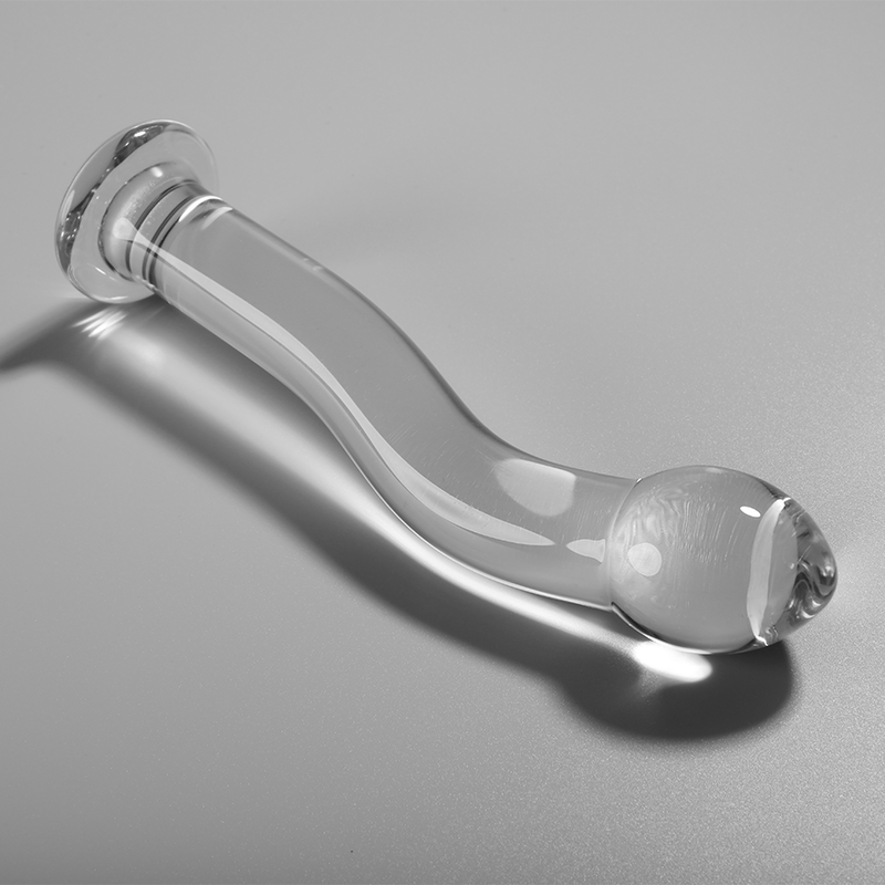 Nebula by Ibiza — Modelo 18, consolador de cristal de borosilicato, 18,5 × 3,5 cm