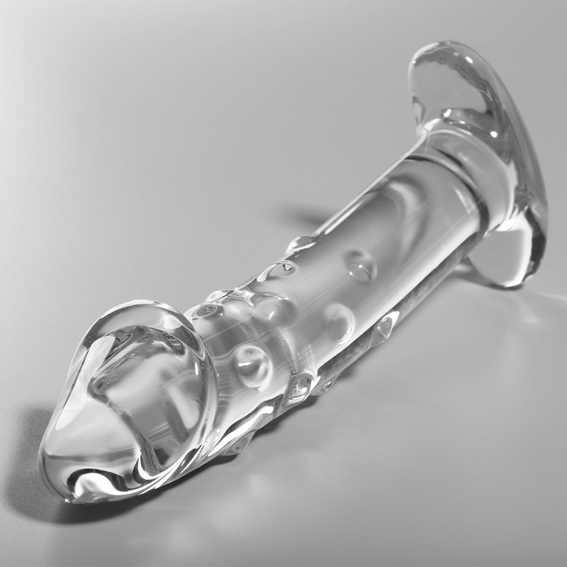 Nebula by Ibiza — Modelo 19, consolador de cristal de borosilicato, 18,5 × 4 cm