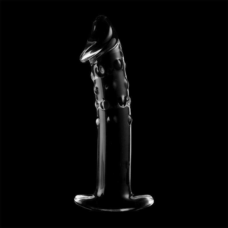 Nebula by Ibiza — Modelo 19, consolador de cristal de borosilicato, 18,5 × 4 cm