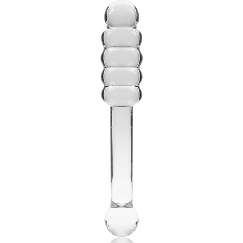 Nebula by Ibiza — Modelo 20, consolador de cristal de borosilicato, 20,5 × 3 cm