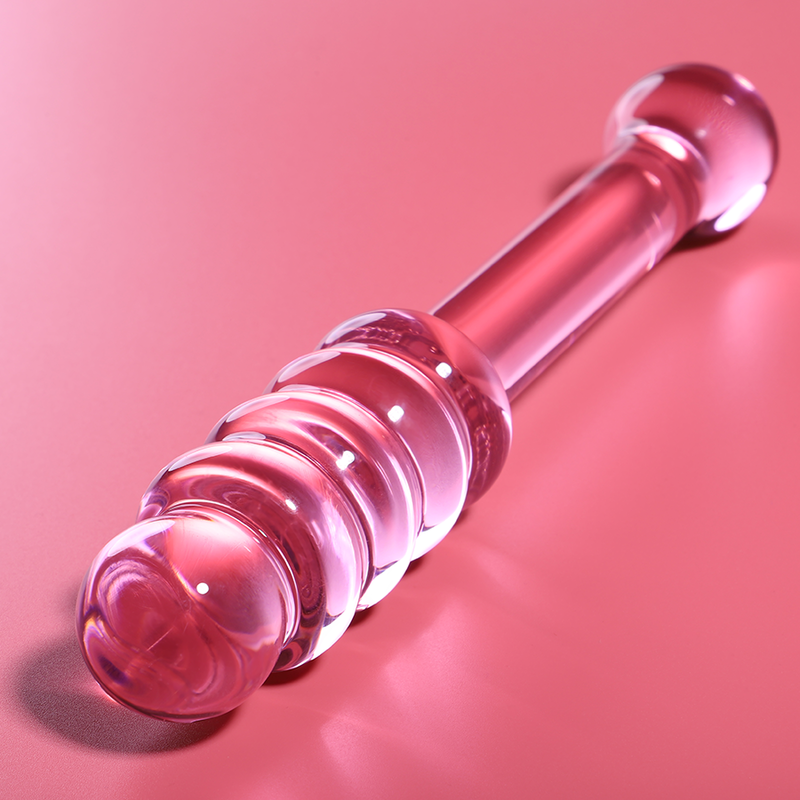 Nebula by Ibiza — Modelo 20, consolador de cristal de borosilicato, 20,5 × 3 cm
