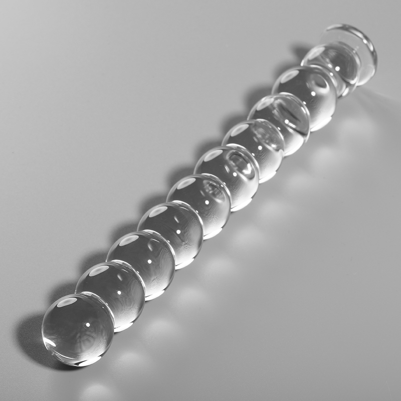 Nebula by Ibiza — Modelo 22, consolador de cristal de borosilicato, 21,5 × 2,5 cm