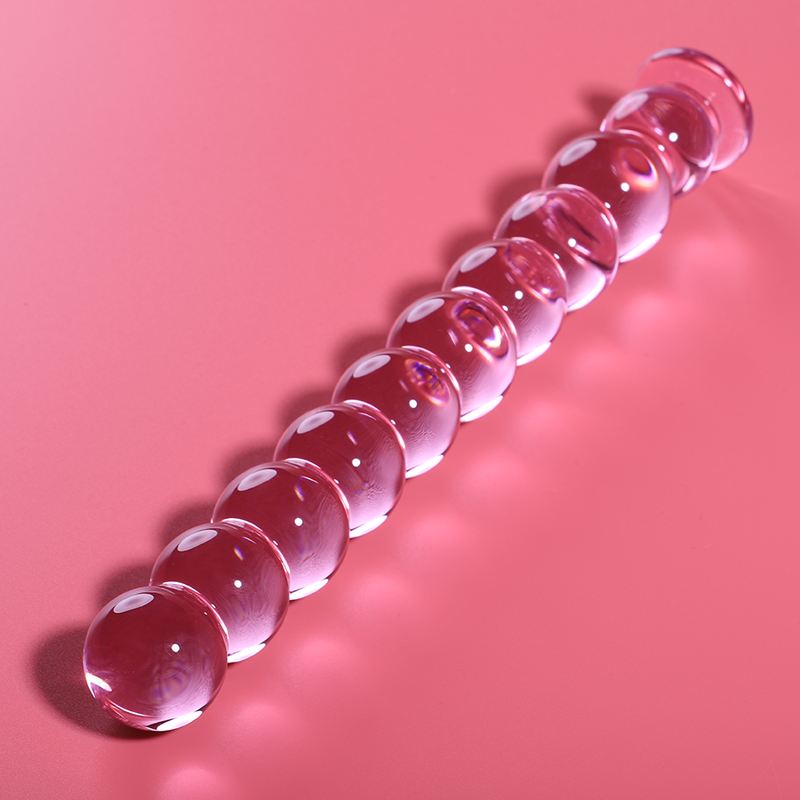 Nebula by Ibiza — Modelo 22, consolador de cristal de borosilicato, 21,5 × 2,5 cm