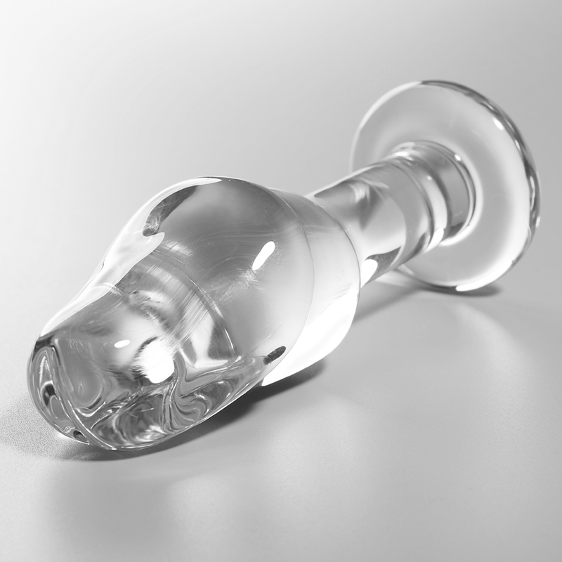 Nebula by Ibiza, plug anal de cristal modelo 6, 12,5 × 4 cm