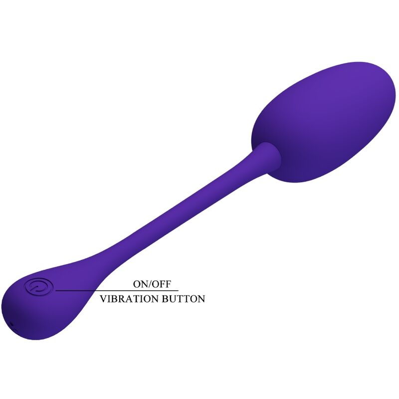 Oeuf vibrant rechargeable knucker violet