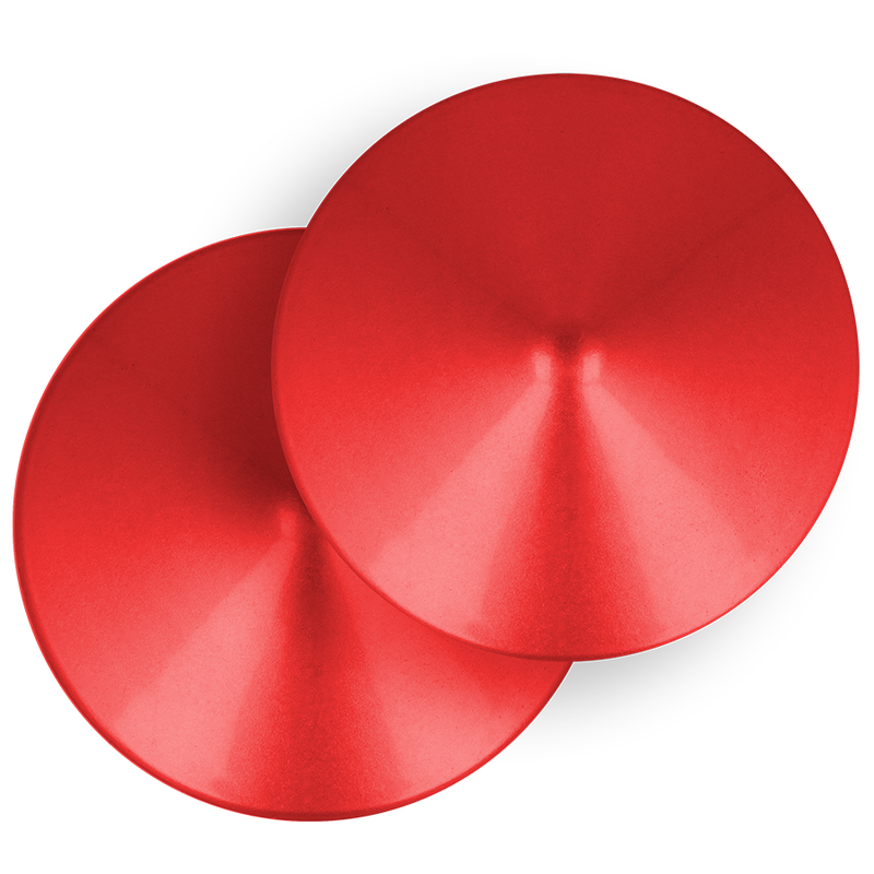 Ohmama — Cache-tétons ronds rouges