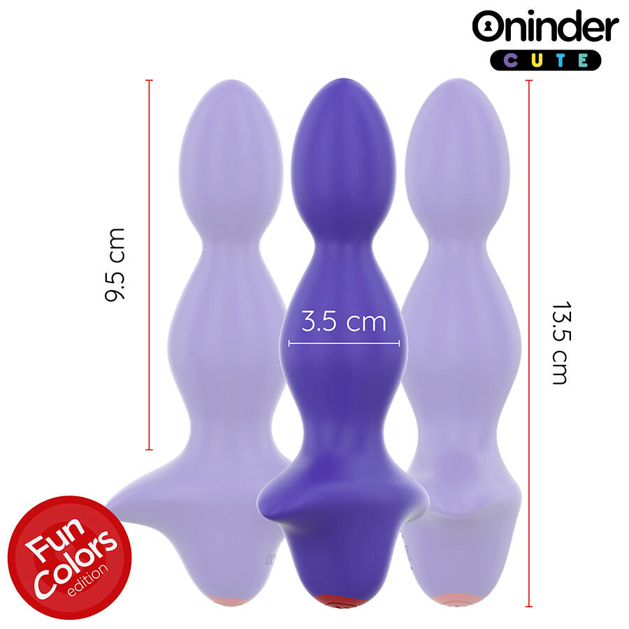 Oninder Cute Love Butt, vibrierender Analplug mit App-Steuerung