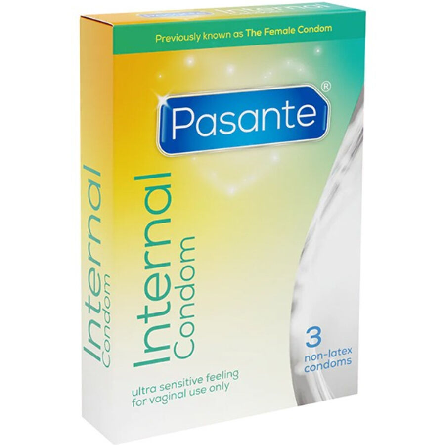 Pasante Internal — Préservatifs internes, 3 unités