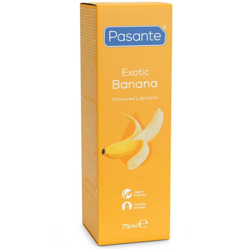 Pasante Exotic Banana – Gleitgel mit Bananenaroma, 75 ml