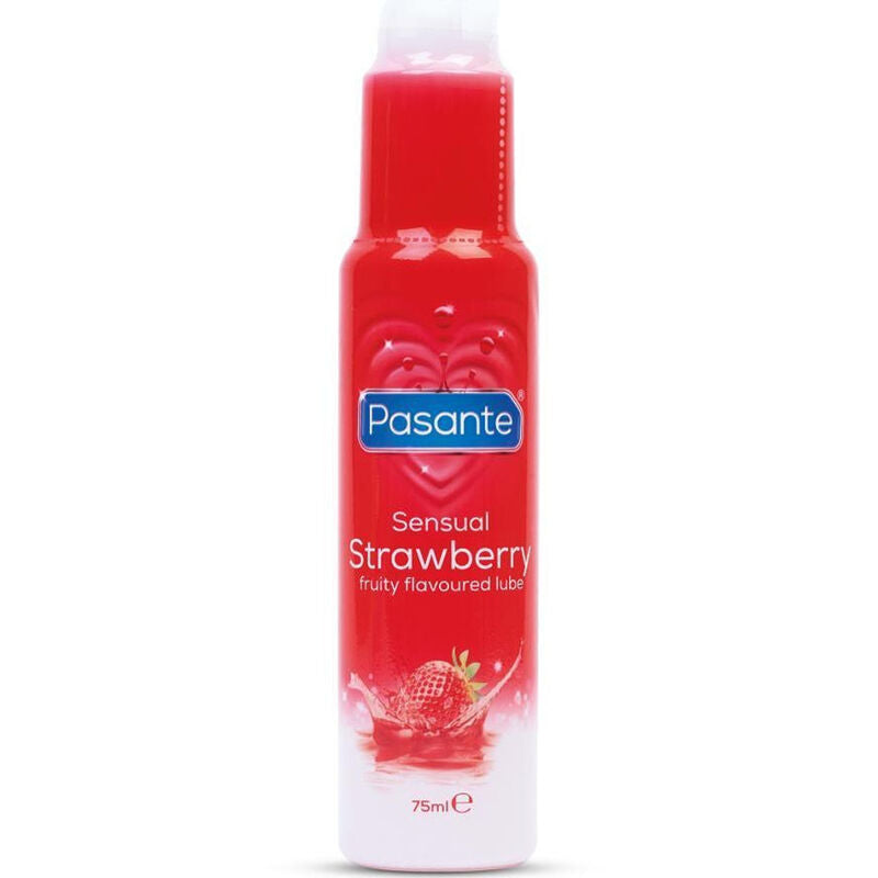 Pasante Sensual Strawberry 75 ml — Lubrifiant aromatisé fraise