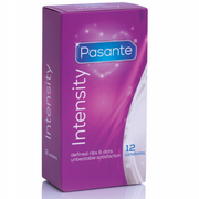 Pasante Ribs & Dots Intensity – Preservativos con relieve, 12 unidades