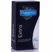Pasante Extra – Preservativi a parete spessa, 12 pezzi