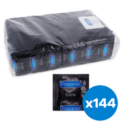 Pasante Extra — Préservatifs, 144 unités (sachet)