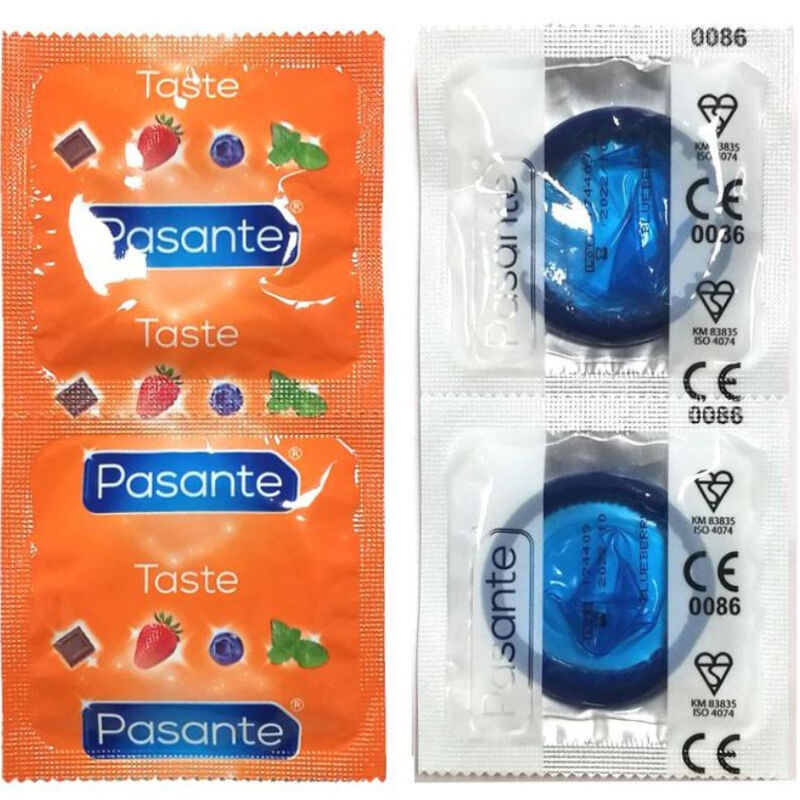 Pasante Blueberry — Préservatifs, 144 unités
