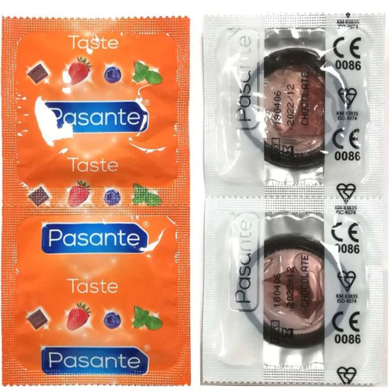 Pasante Chocolate Temptation — Préservatifs, 144 unités