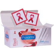Pasante Red Ribbon – Preservativos con lazo rojo, caja de 144 unidades