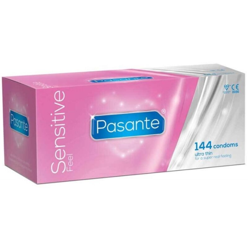 Pasante Sensitive Feel — Préservatifs, 144 unités
