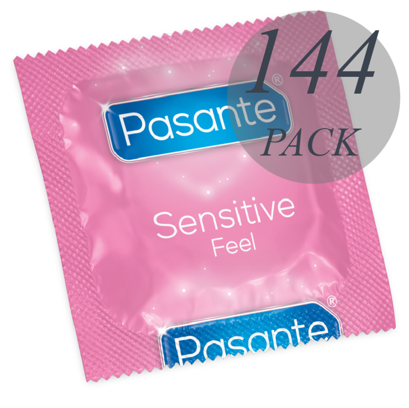 Pasante Sensitive Feel — Préservatifs, 144 unités