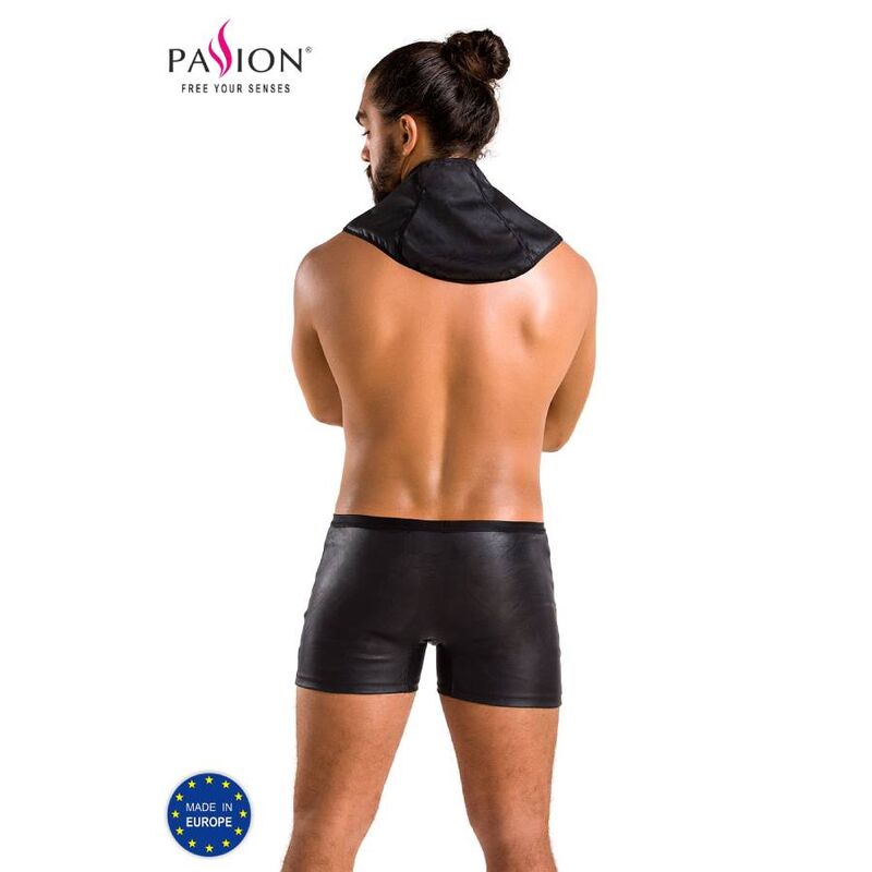 Passion Edward 051 – Conjunto de lencería masculina con cremalleras