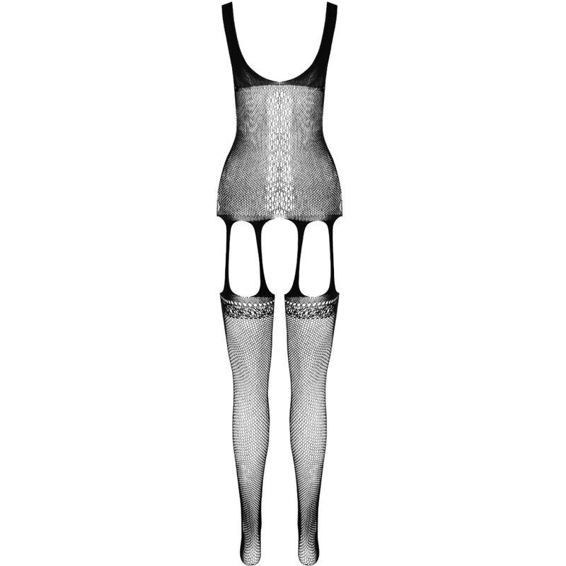 Passion ECO BS007 — Bodystocking en résille — Rouge