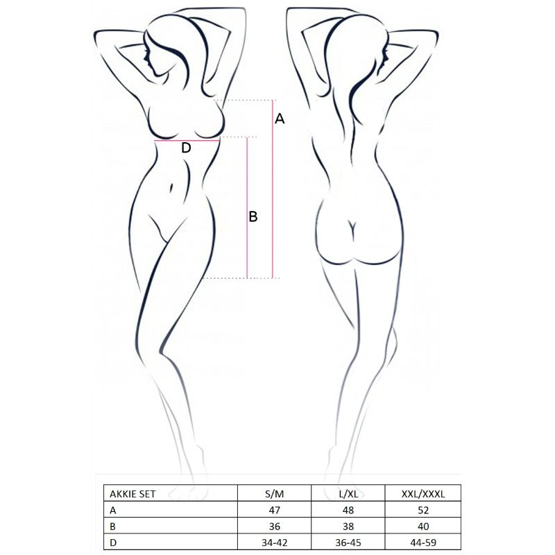 Passion Akkie – Costume sexy da infermiera con perizoma e copricapo