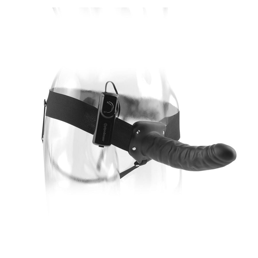 Strap-on cavo vibrante Fetish Fantasy nero da 20 cm