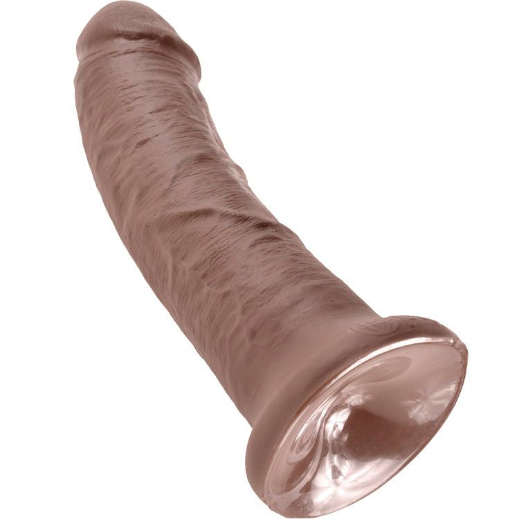 Pipedream King Cock – Dildo realistico con ventosa, 8 pollici – Marrone