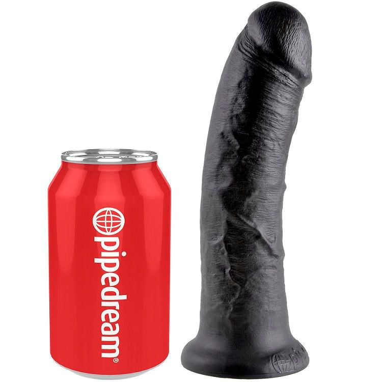 Pipedream King Cock – Dildo realistico con ventosa, 8 pollici – Nero