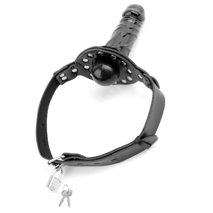 Gag ball Fetish Fantasy Series con dildo frontale