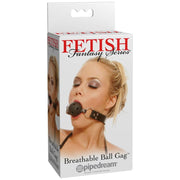 Mordaza de bola transpirable Fetish Fantasy Series de Pipedream